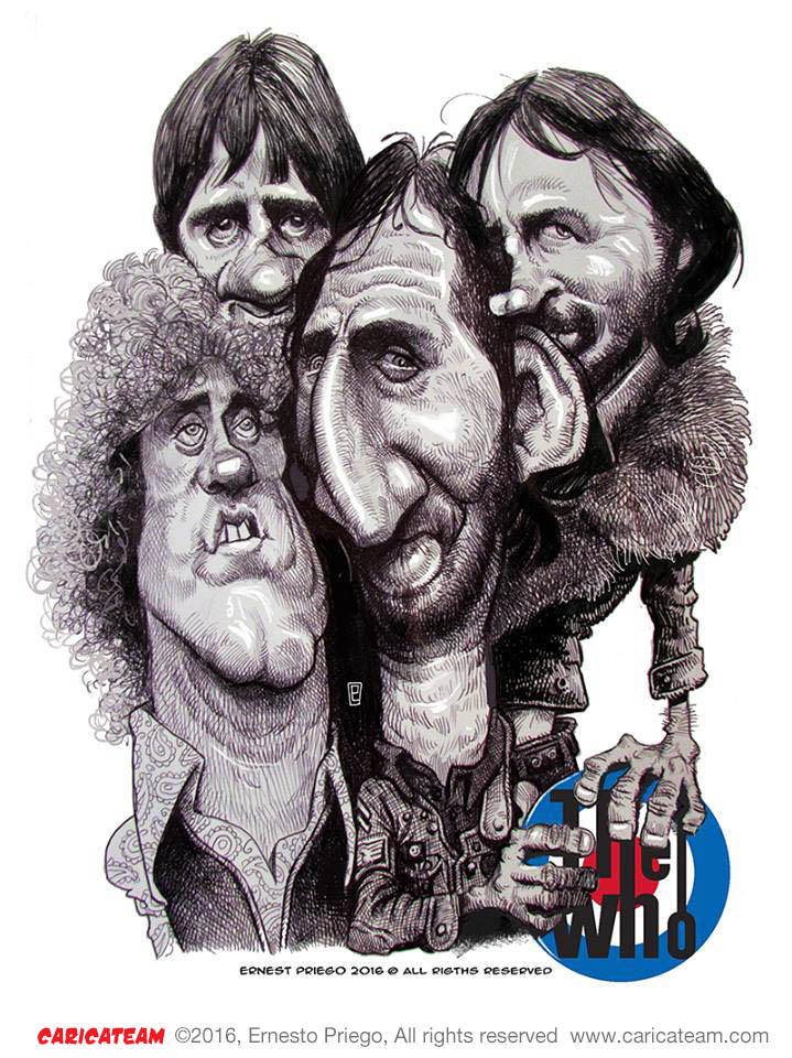 SOMOSCARICATEAM's tweet photo. Hola! esta es una de #TheWho @TheWho @RockFM_ES @MartaVazquez @Ernesto_Priego @caricaturasfam https://t.co/RpAe02OKXp