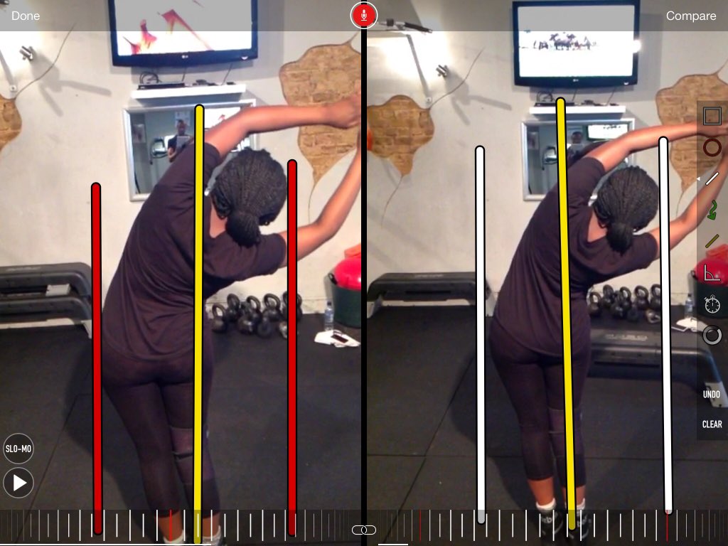 frescofituk's tweet image. #thoracic spine release analysis using #coacheseye notice her increased #rangeofmovement #personaltrainer #essex #a1