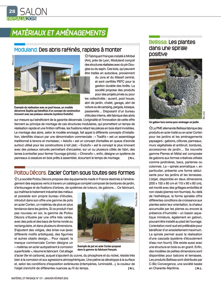 ModulandFrance's tweet photo. @MatPaysage présente les #concepts de construction @AbrisModuland : #Astufix, #Evolufix, #Chronofix, #Tradifix... https://t.co/BvDgEo75I6