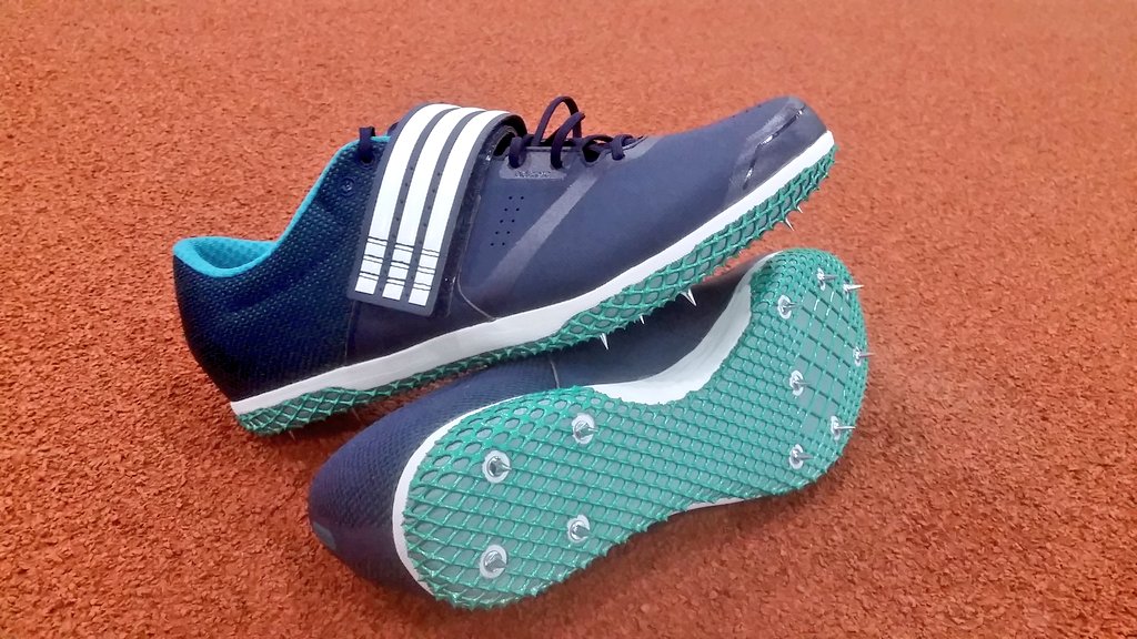 IsobelPooley's tweet photo. These new HJ spikes are absolute beauties, thanks @adidasUK :) #2016isON #RoadToRio https://t.co/Bx181PtrEU
