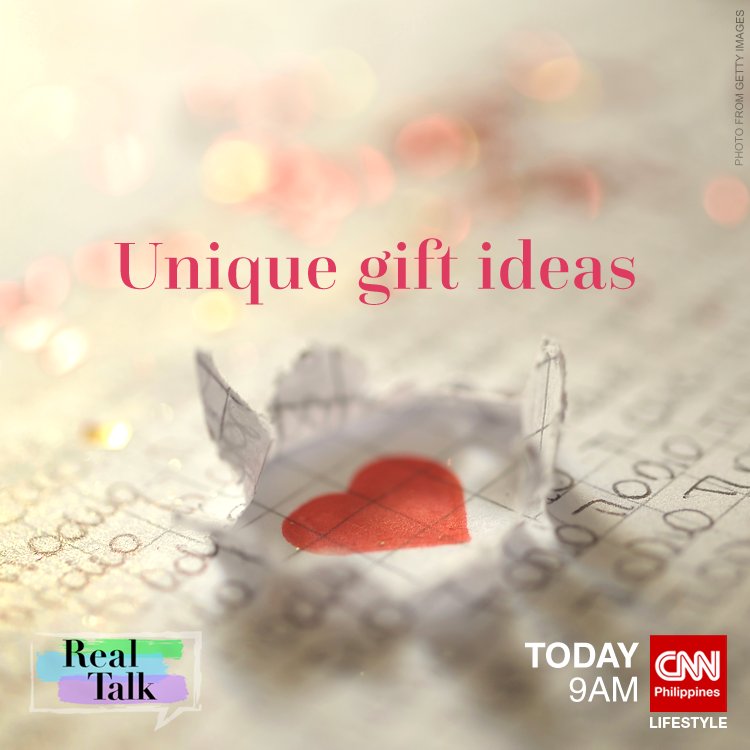 Real Talk answers every lover’s worry as they feature ideas you can give your loved one this Valentine’s.