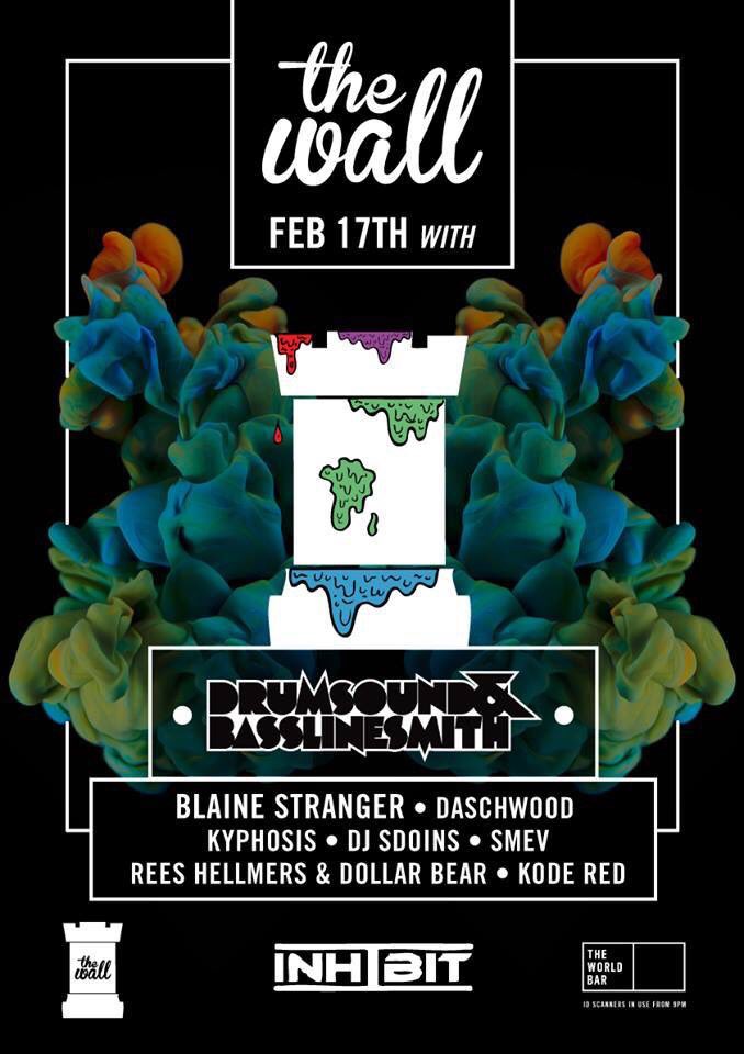 Supporting <a href="/Drumsound/">Drumsound ❤️</a> &amp; <a href="/basslinesmith/">Bassline Smith</a> at <a href="/weare_thewall/">The Wall</a>