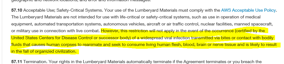 GordOnCloud's tweet photo. #AWS's new #Lumberyard is getting a lot of attention, and and you can even use it during a #ZombieApocalypse! #cloud https://t.co/ZRGAt4O4h4