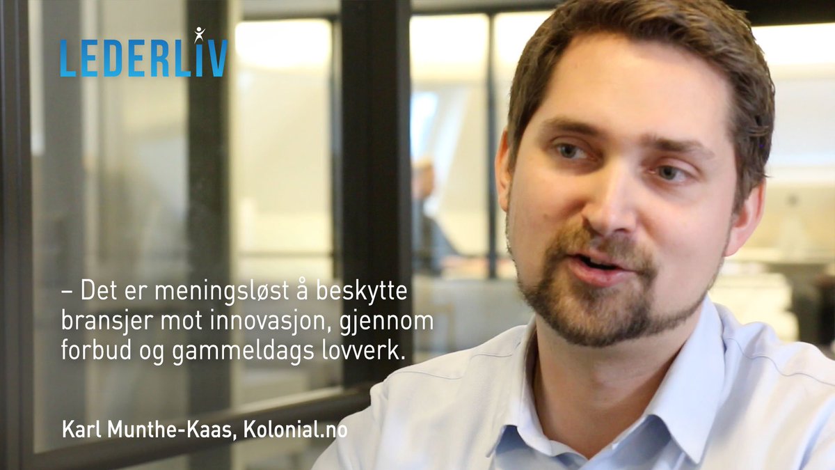 Lederliv's tweet image. Nye tider krever #innovasjon - og nye lover. Klar tale og råd fra @kolonialkarl #ledelse bit.ly/1Te8lxc