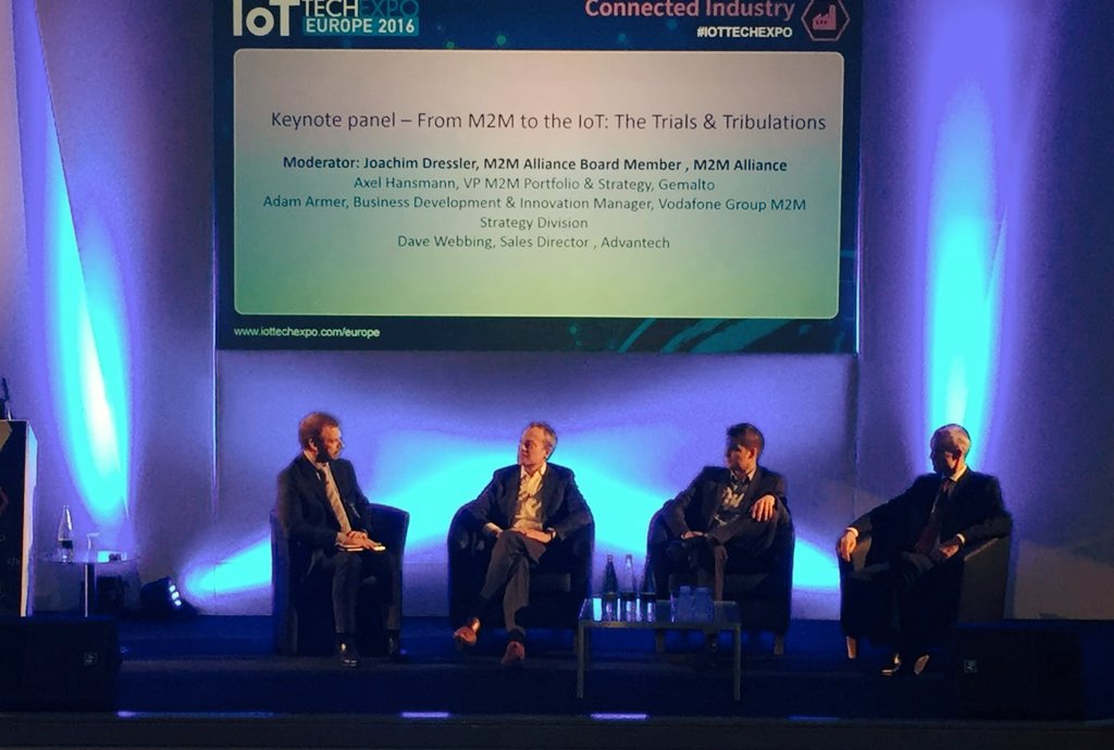 From M2M to the IoT - trials and tribulations ft <a href="/Vodafone_M2M/">IoT</a> <a href="/Gemalto/">We've moved!</a>  <a href="/AdvantechEurope/">Advantech Europe</a> <a href="/SA_Update/">SA_CPI_Update</a> #IoTTechExpo