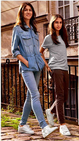 Collaboration entre Comptoir des Cotonniers et J-Brand.
<a href="/iheartcharlotte/">Charlotte Gainsbourg</a> et Alice.
#CDC #AVH #fashion #style #SS16