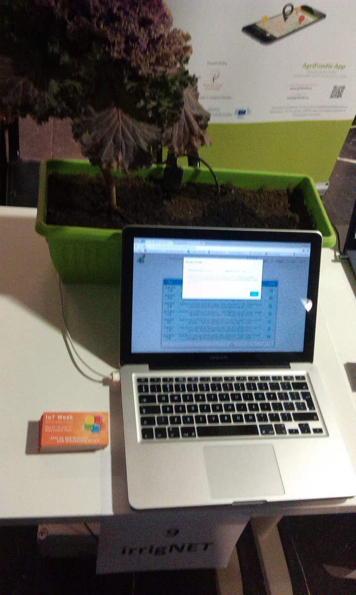 DunavNET's tweet image. Our #irrigNET service ranked among Top 3 from the investment readiness at the @FIware Serbia National Day pitching.