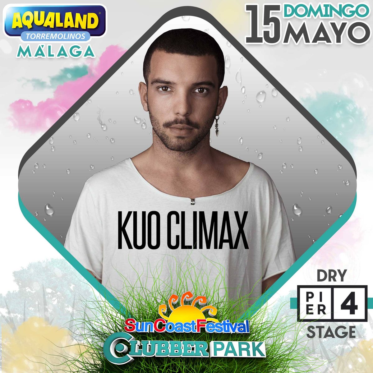 SunCoastFest's tweet photo. .@kuoclimax primer artista confirmado para #ClubberPark
Fundador de @Pier4Club 
Abonos-> https://t.co/GPbk9I9ePM https://t.co/qyqnroLD6T