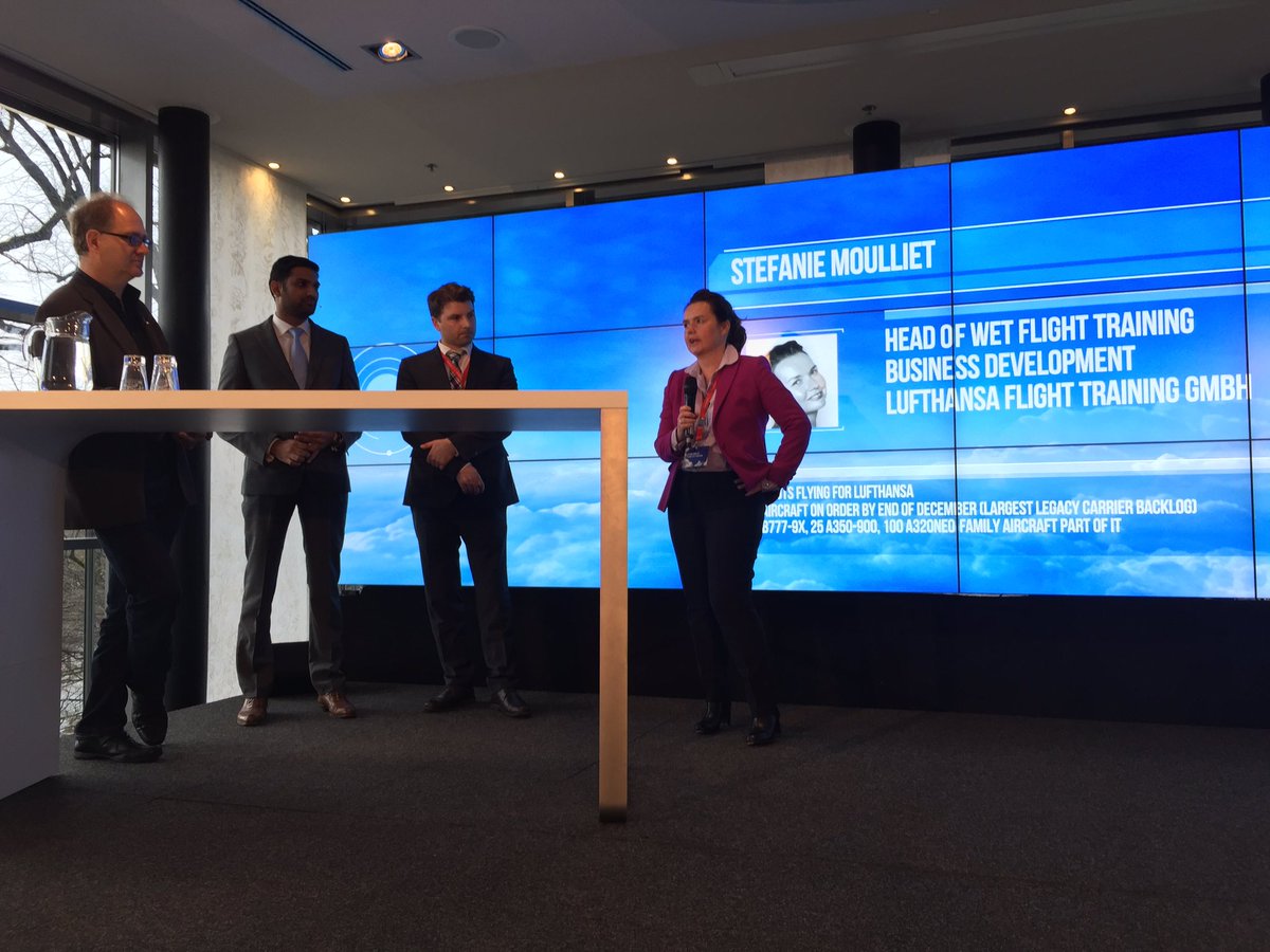 xxlsolutions's tweet photo. StefanieMoulliet @lufthansa explains key innovations in training through technology @hamburgaviation #thinkfuture16 https://t.co/EwNFjTbbzg