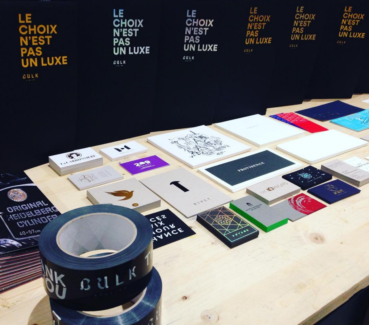 Enveloppes sur-mesure en cours de préparation à l'#atelierbulk ! #bordeaux #print #press