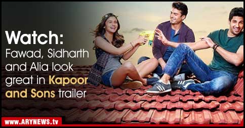 ARYNEWSOFFICIAL's tweet photo. #KapoorAndSons trailer is out–and #FawadKhan is amazing in it!

Read more: https://t.co/4fn9LGkxjb https://t.co/ntTyzp3eSI