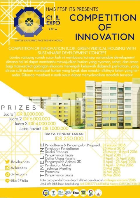 [CIVIL EXPO ITS 2016]

COMPETITION OF INNOVATION