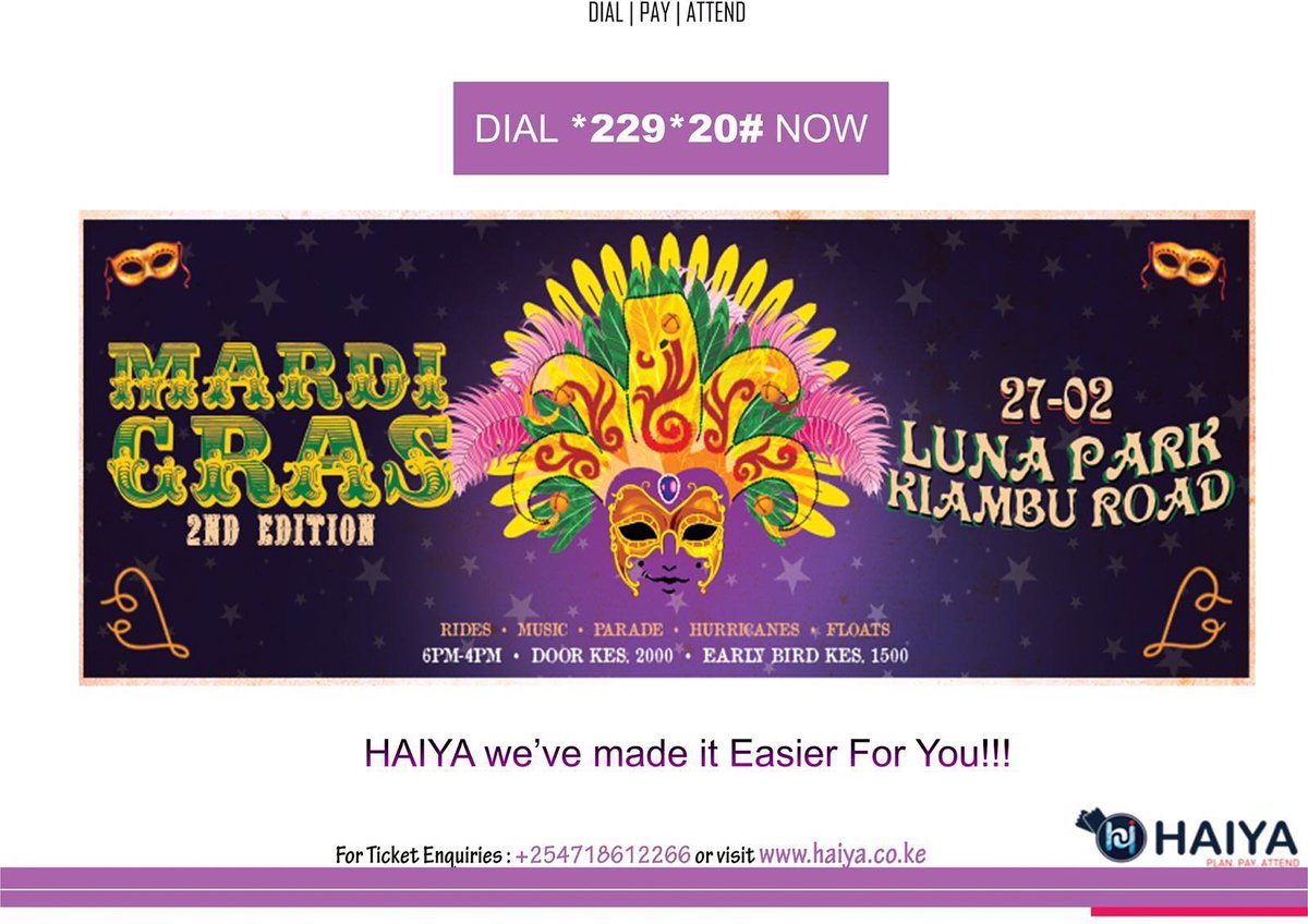 MticketsEvents_'s tweet image. #FebEvents
HAIYA!has for you covered.