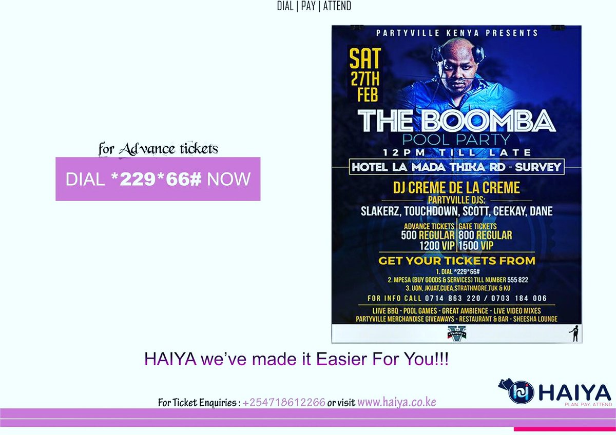 MticketsEvents_'s tweet image. #FebEvents
HAIYA!has for you covered.