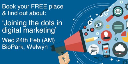 Places filling up fast for our event on 24th-Feb <a href="/BioParkUK/">BioPark</a>, book yours now ow.ly/YcJIH #businessgrowth