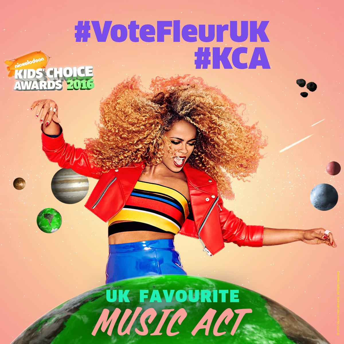 FleurEast's tweet photo. Vote for me to win UK Favourite Music Act at this year’s @NickelodeonUK KCA, using #KCA #VoteFleurUK! https://t.co/QyI0etRa6q
