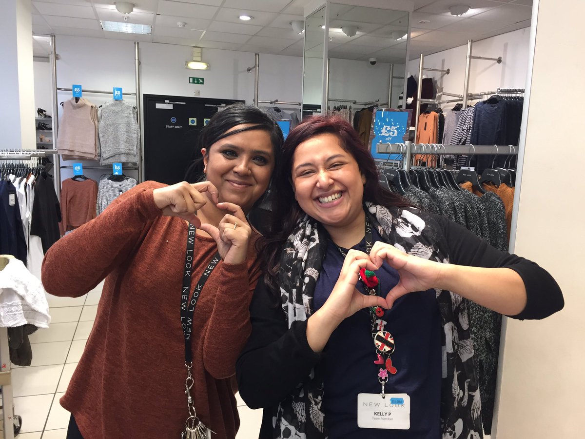 #LoveNL@NewLookStaff we love our customers Kelly showing the love for our fitting room #ashton1703