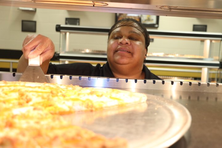 CitFoodServices's tweet photo. Happy Hurricanes....another example of the dedicated cafeteria staff from Citrus High School. https://t.co/PNBhnCpQre