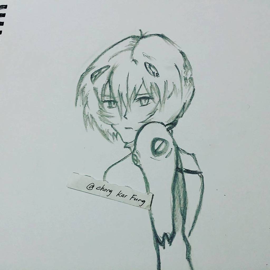 Otherbots's tweet photo. Got back from vications ! Ayanami wip ^^ 💙
#ayanami #rei #ayanamirei #sketch #reiayanami #nge #anime #manga #neong… https://t.co/QqAIQehY2F