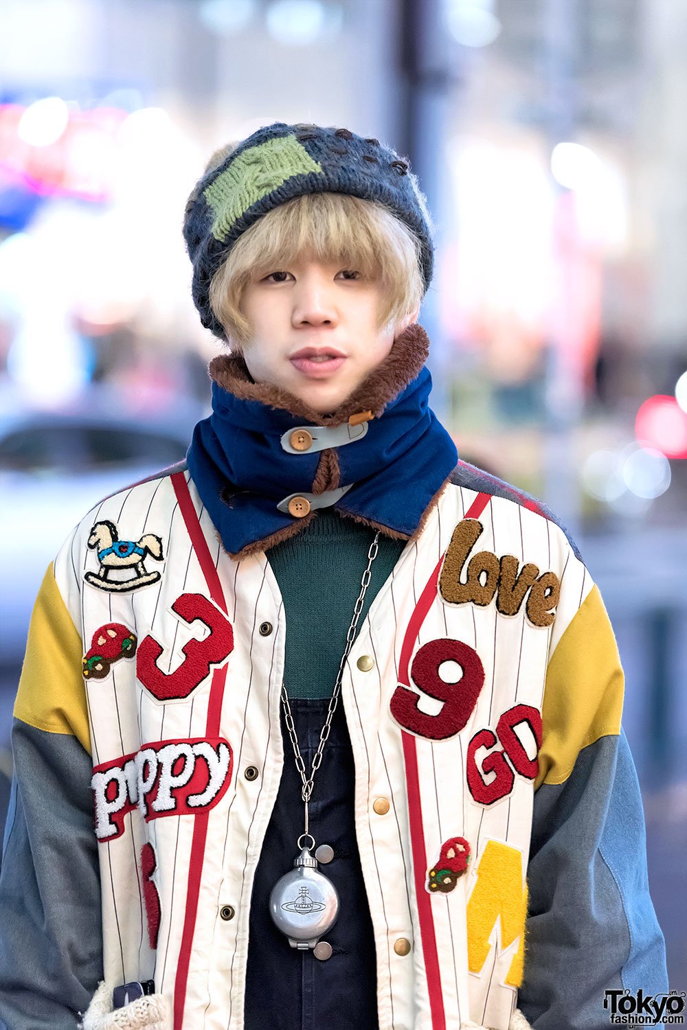 Christopher Nemeth Jacket & Blonde Bob in Harajuku – Tokyo Fashion