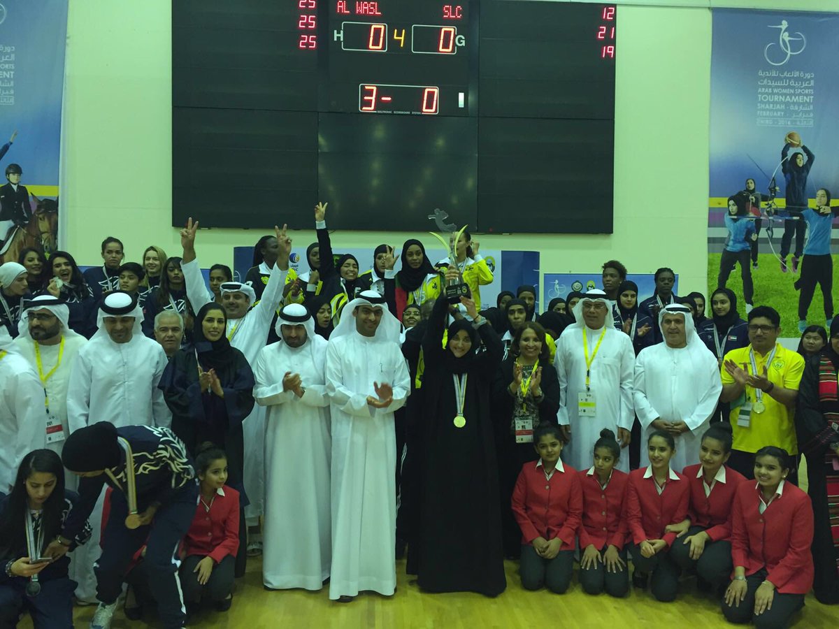 SharjahSportsTV's tweet photo. الوصل يحصد ذهبية الطائرة والفضية لنادي المحرق فيما البرونزية من نصيب سيدات الشارقة
#عربية_السيدات #AWST2016 https://t.co/ZRDixpG5pJ