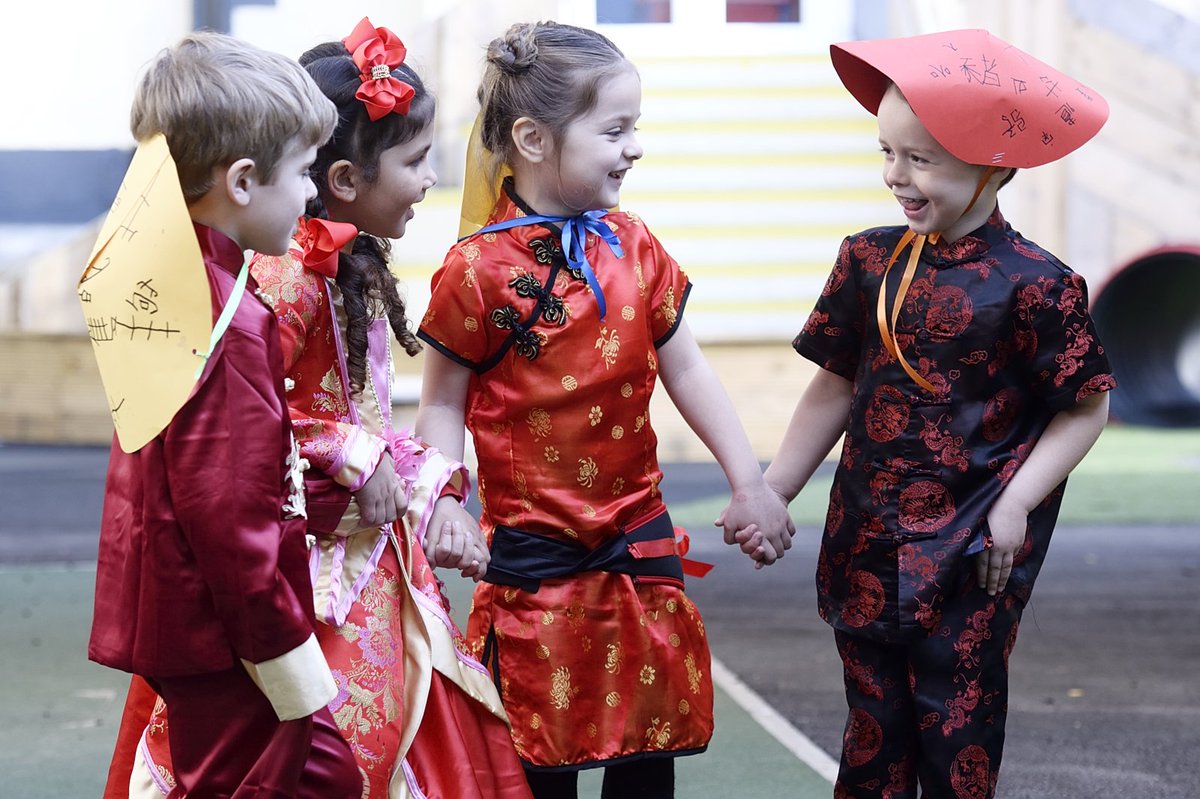 MerchantsCrosby's tweet photo. Reception children celebrate the #YearOfTheMonkey with some traditional Chinese activities: https://t.co/NziL1hALF1 https://t.co/lnSFa8aEkF