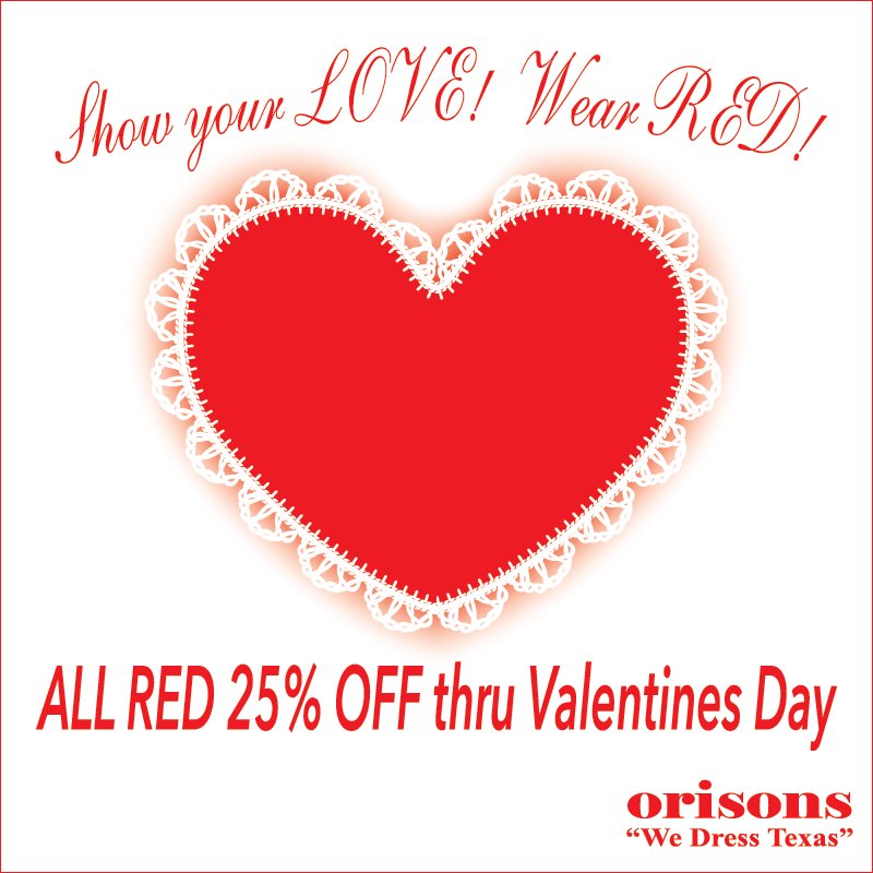 orisonsboutique's tweet photo. #ValentinesDay #BIGSale #Red #Love #Romantic #GetUSome #Fashion #ParkCities #DowntownMcKinney https://t.co/FfKSeGWWbV