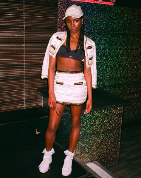 PumPumGyals's tweet photo. π₯π FYA London x Nigerian true beauty @MulanNoir wearing her Miss Ting #PumPumSocks https://t.co/2D9sLKUAk2