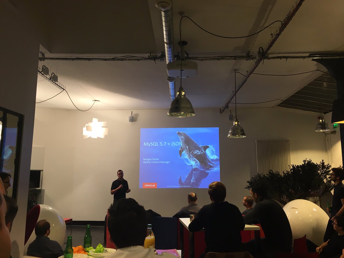 Besrow86's tweet image. #meetup #mysql5.7 #json it beggins