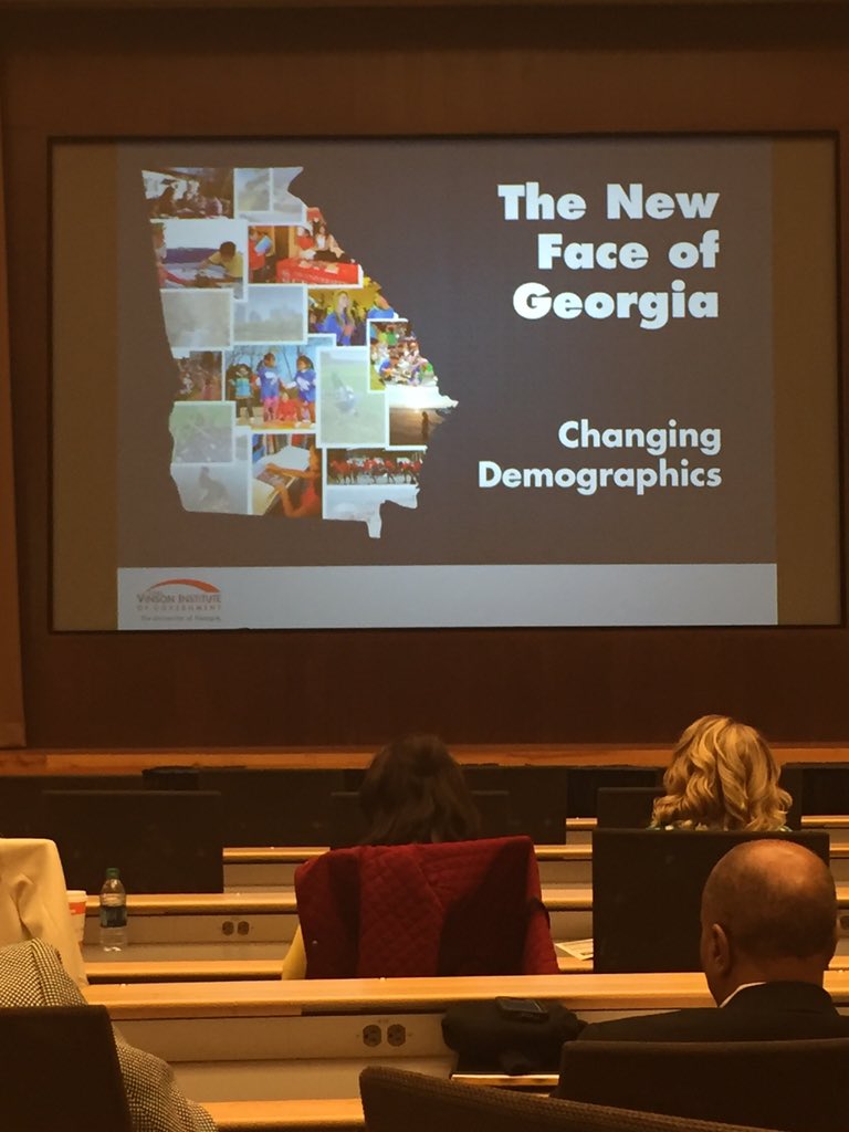 BaxleyChamber's tweet photo. Learning about changing demographics in Georgia! Day two of community leadership. #ugaleads #ugaserves https://t.co/dxn4Uc7xXt