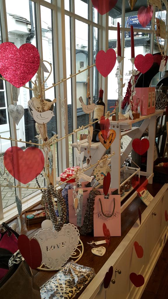 Looking very romantic &amp; cosy @ Charisma Interiors &amp; Gifts Shop, Unit 4 Crown Mews. Lots of unique gifts at fab price