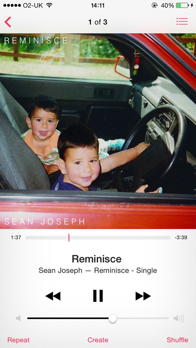 MollyBridgetH's tweet photo. So proud of @SeanJosephMusic and his new EP, which is extremely relaxing ✨ https://t.co/Gqaxjqltwa