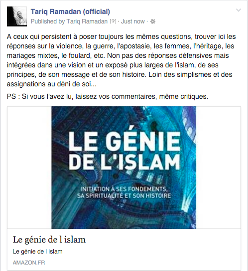 TariqRamadan's tweet photo. Une introduction, loin des simplismes et des dénis de soi...

 https://t.co/LbVCkTSpWx https://t.co/xdozxNLsAv