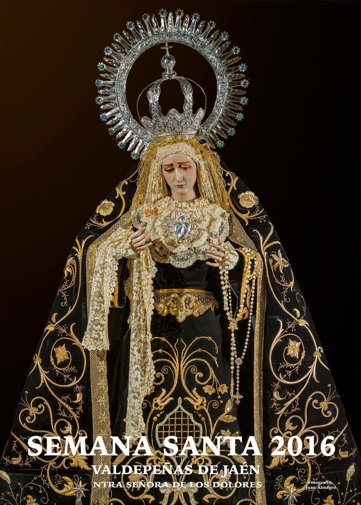 Cartel de la Semana Santa. Valdepeñas de Jaén 2016