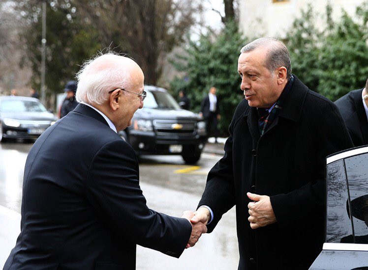 Cumhurbaşkanı Erdoğan, TBMM Başkanı Kahraman'ı Ziyaret Etti tccb.gov.tr/haberler/410/3…