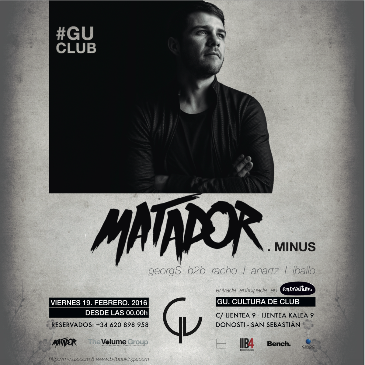 Esto está a punto de pasar, UN VIERNES! En Donosti! Sí, nos hemos vuelto un locos...Tickets entradium.com/entradas/matad…