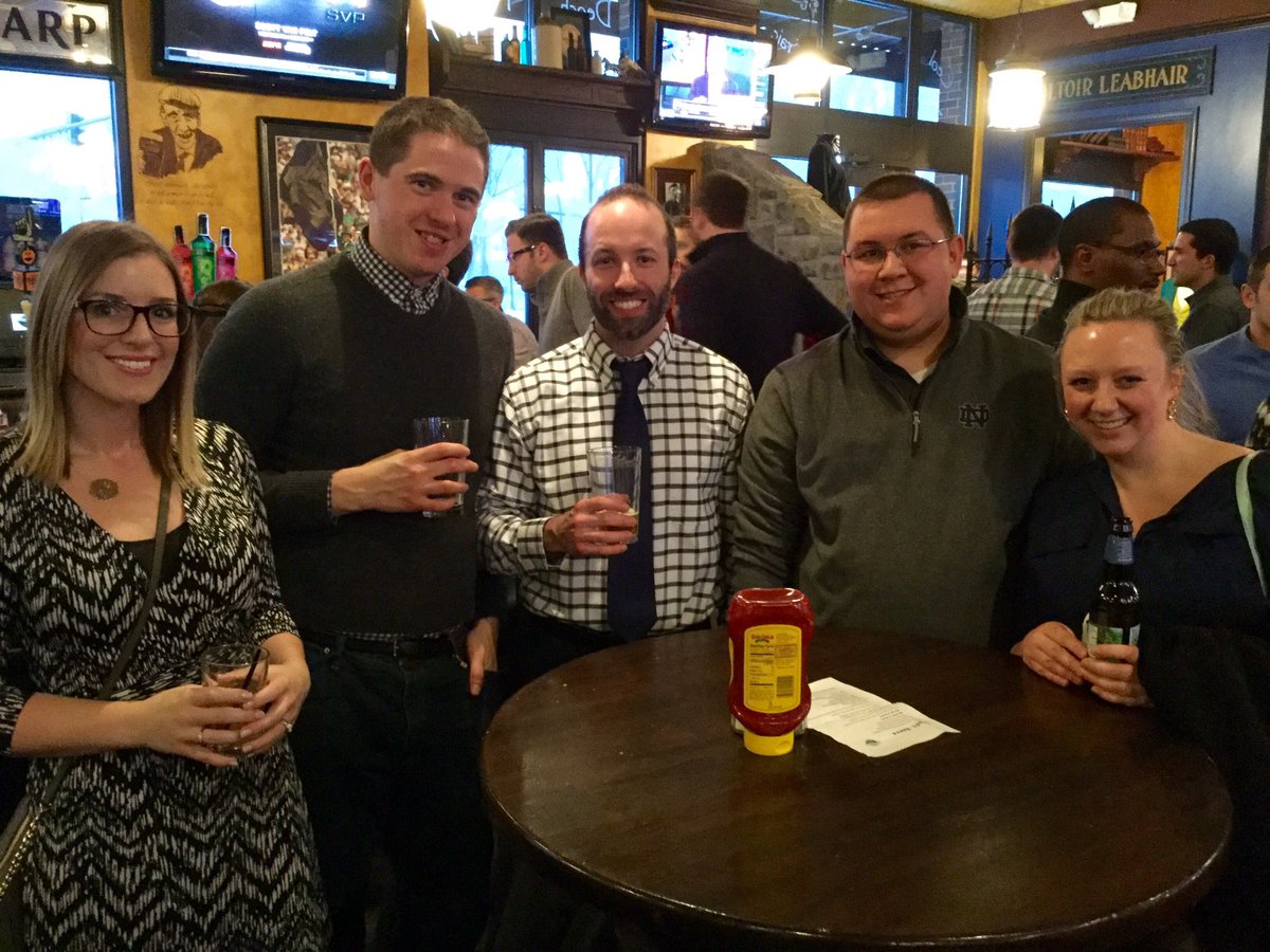 YPNSouthBend's tweet image. Our first YP@5 is in the books! Around 50 YPs joined us at @ORourkes_Pub last night!