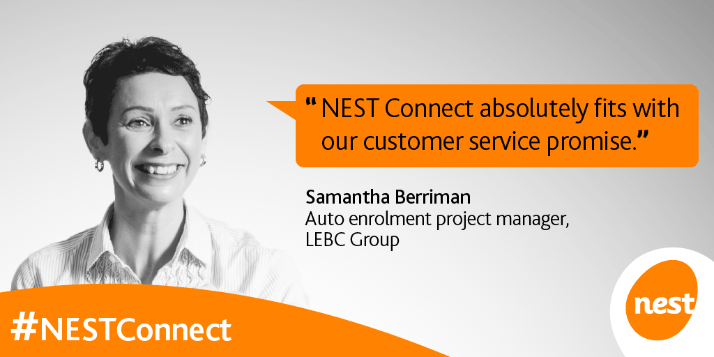 nestpensions's tweet photo. With #NESTConnect @LEBCGroup can see all their clients at the same time across 14 branches. https://t.co/iobtaHzFp2 https://t.co/5knuUKpsmd