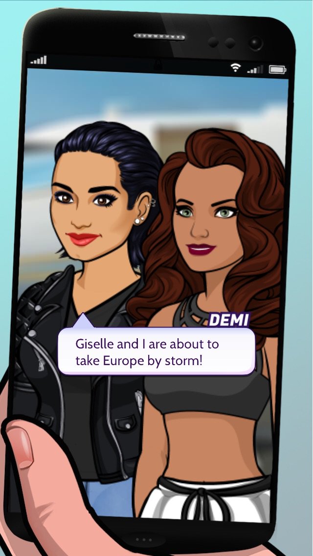 enjoybluu's tweet photo. Wish me luck on my world tour with Demi Lovato! #demipathtofame https://t.co/eeQ8R5p7eZ https://t.co/UcIkBbIloC