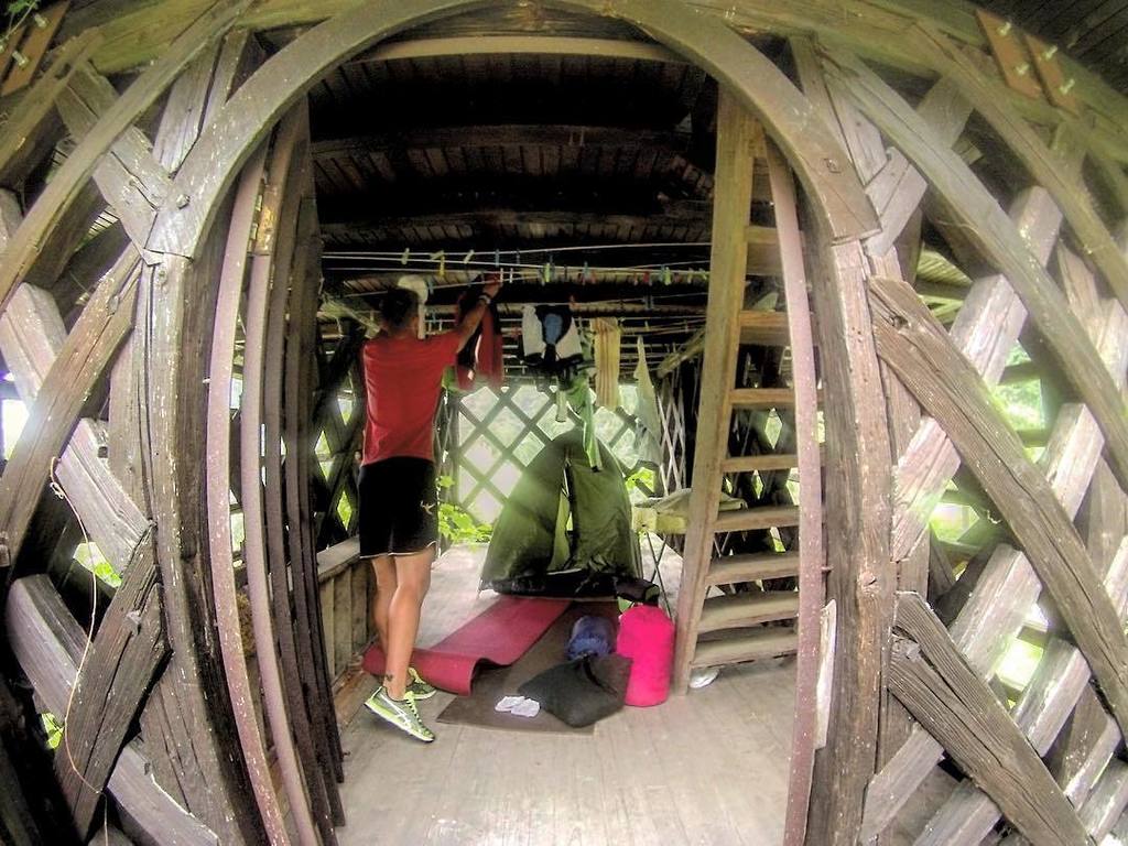 weBikepacking's tweet photo. cannover4 / The inside #barn #camping #tent #sleepingbed #wood #laundry #bicycletour #bicycletouring #travel #sleep… https://t.co/SAw3uQLrQu