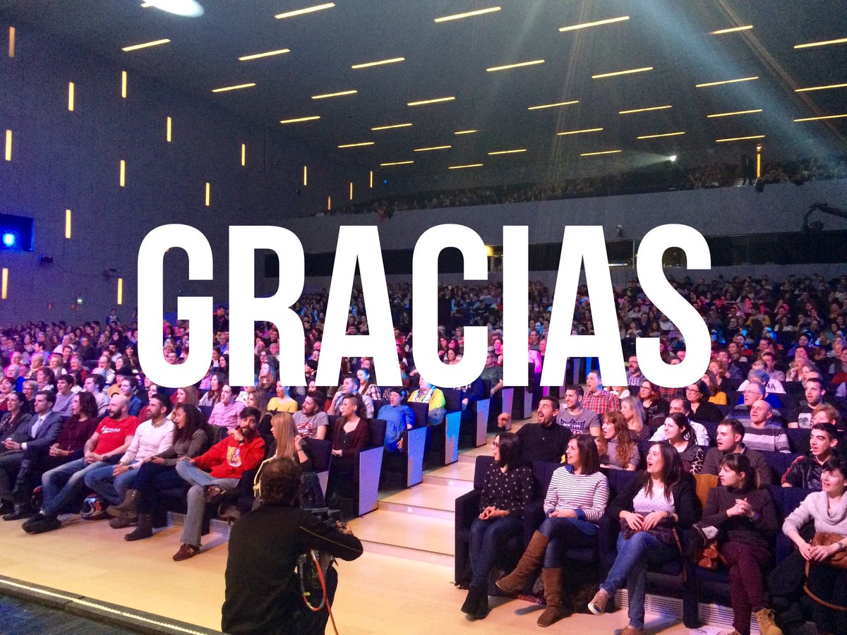 LuisLarrodera's tweet photo. Y GRACIAS a las más de 2.500 personas que abarrotaron el @CongresosZgz y que nos hicieron crecer con su energía! https://t.co/O1iaSeA21m
