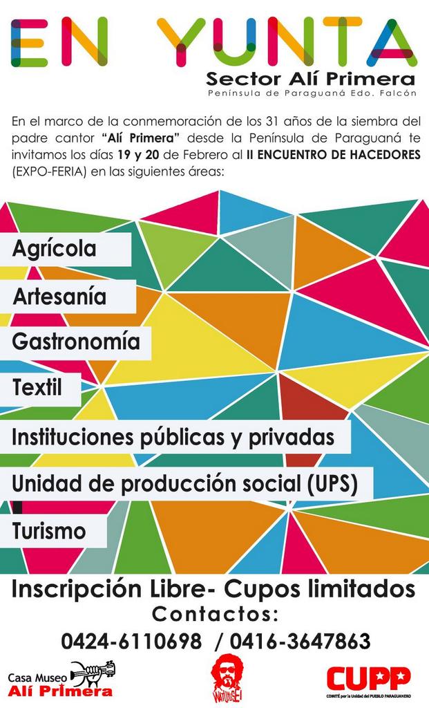 luis4a4mapu's tweet photo. Activos este año uneartistas de toda Venezuela, instituciones y amigos @UneartePor @CulturasUNEARTE @mariateresae https://t.co/9us4kWb2Vu