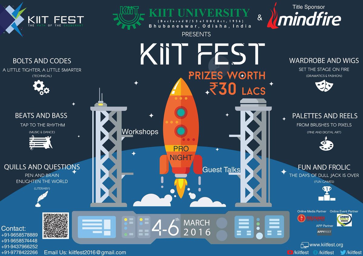 KIITFest's tweet photo. KIIT Fest is all set to take off. Are you? 

Stay tuned to our pages: 

https://t.co/8ngvjeZDuV

#kiitfest https://t.co/aKe2zz839v