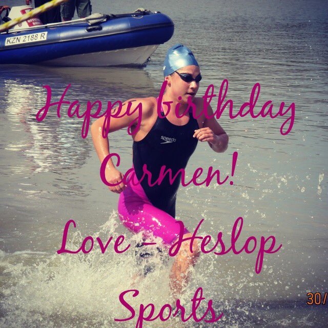 Happy 18th b'day, proud of you! <a href="/CarmenLEROUX/">Carmen Le Roux</a> heslopsports.co.za/wp/carmen-le-r… #heslopsports