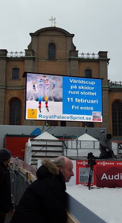 Royal Palace Sprint, Slottssprinten,  världscup utanför knuten #slottssprinten #skidor #storkyrkan #Stockholm