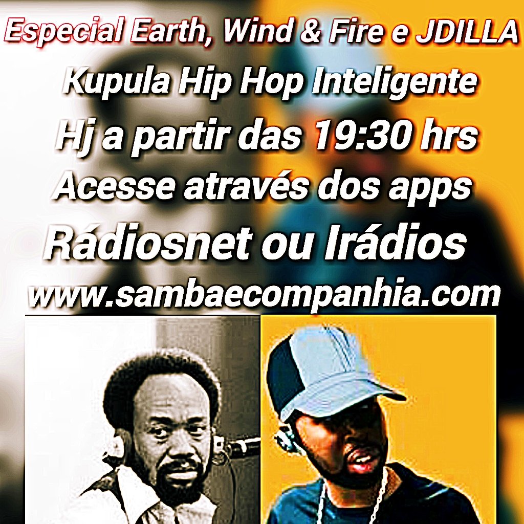 pmacedooficial's tweet photo. Hj especial Earth, Wind & Fire e JDILLA acesse https://t.co/BKJF8xqNEL ou baixe os apps #radiosnet ou #iradios https://t.co/CgTGthzx8i