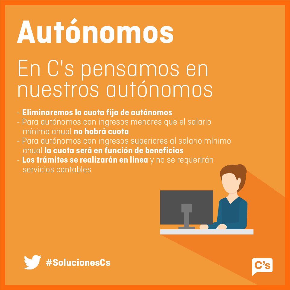 El BOE confirma la subida de la cuota mínima en autónomos. 😡
.<a href="/CiudadanosCs/">Ciudadanos 🇪🇸🇪🇺</a> propone eliminarla 💪🏻🍊