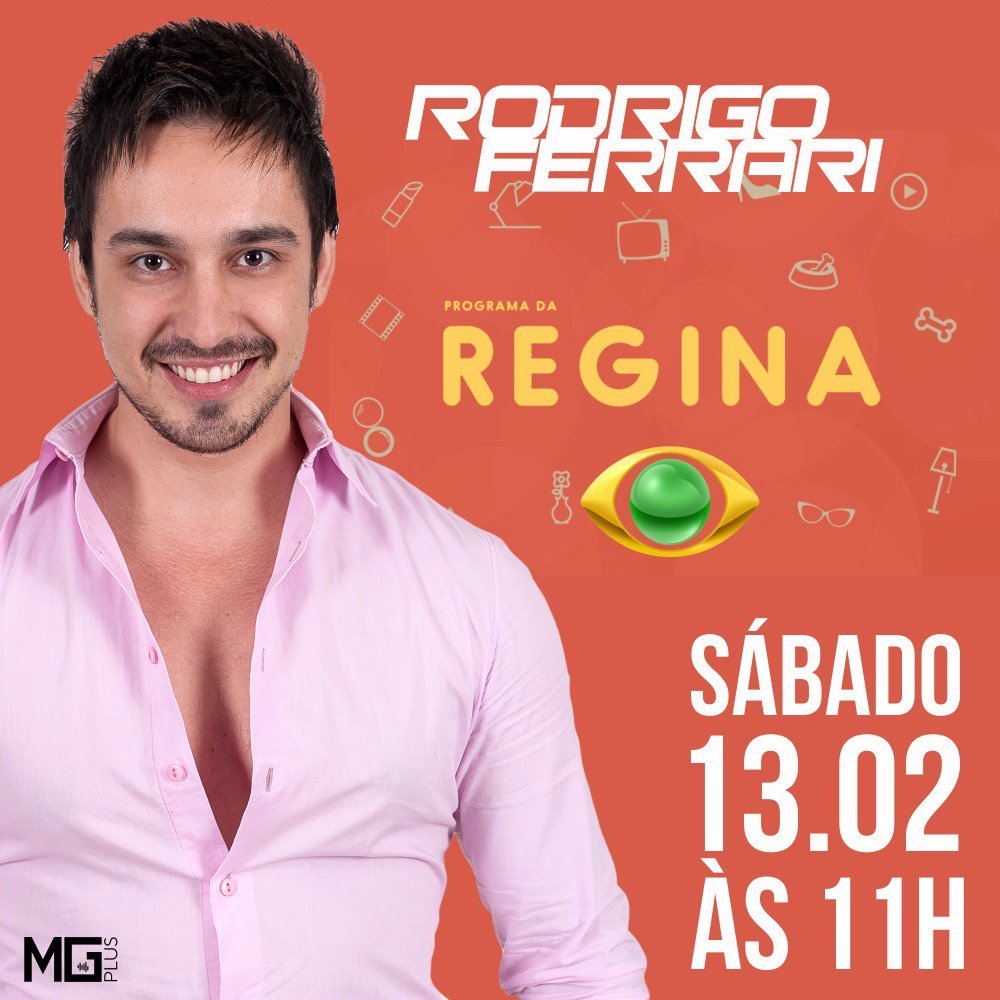 maurigrando's tweet image. Neste sábado @RFerrariOficial no #ProgramaDaRegina @a_reginalima @bandrs