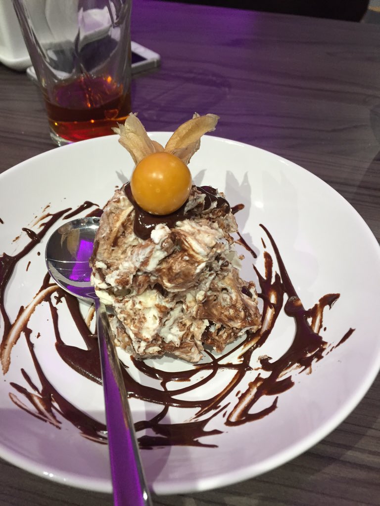 Mmmmm followed by cappuccino Eton mess, my god the food is delicious.