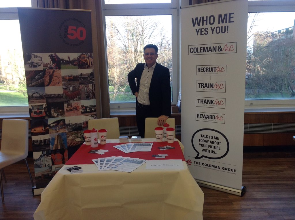 JoeySullivan123's tweet photo. @colemanandco are at the Spring careers fair on the look out for talent to start their career at Coleman's https://t.co/TCNTYPE6o6